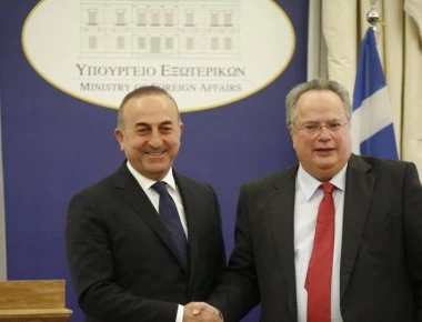 Συνάντηση Ν.Κοτζιά - Μ.Τσαβούσογλου για το Κυπριακό